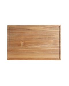 Kenmore Elite Kenosha 29 Inch Acacia Wood Cutting Board with Groove Handles