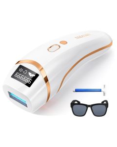 Laser Hair Removal for Women and Men, IPL Hair Removal 999,999 Flashes Permanent Hair Removal Device for Facial Facial Legs Arms Bikini Line Whole Body Use at-Home